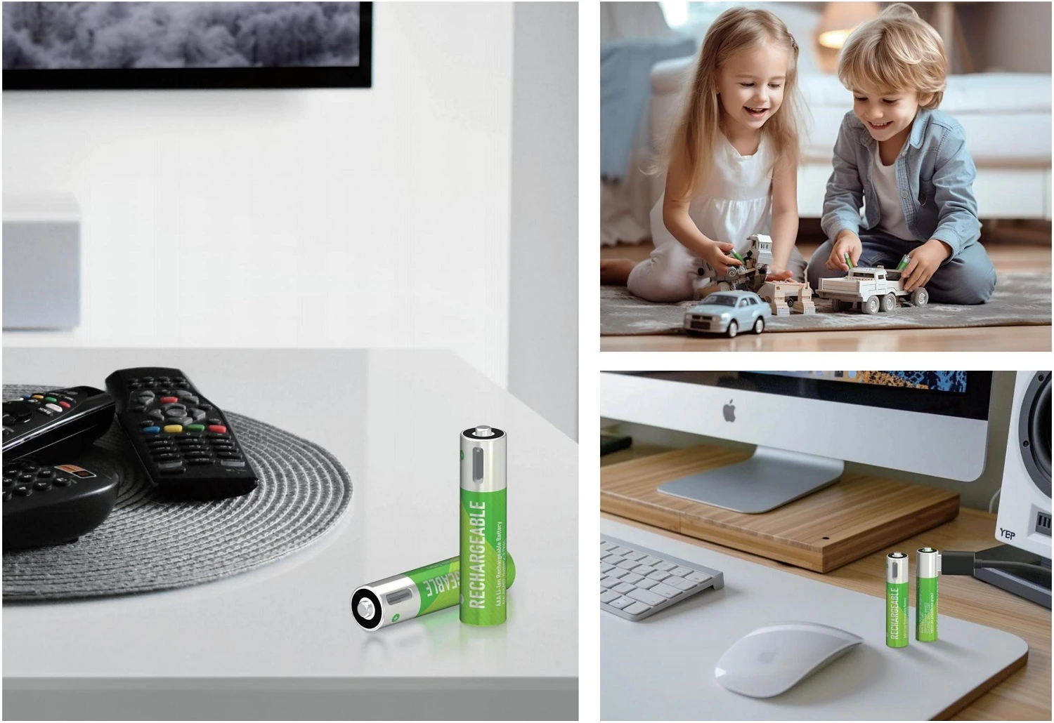 usb AAA battery