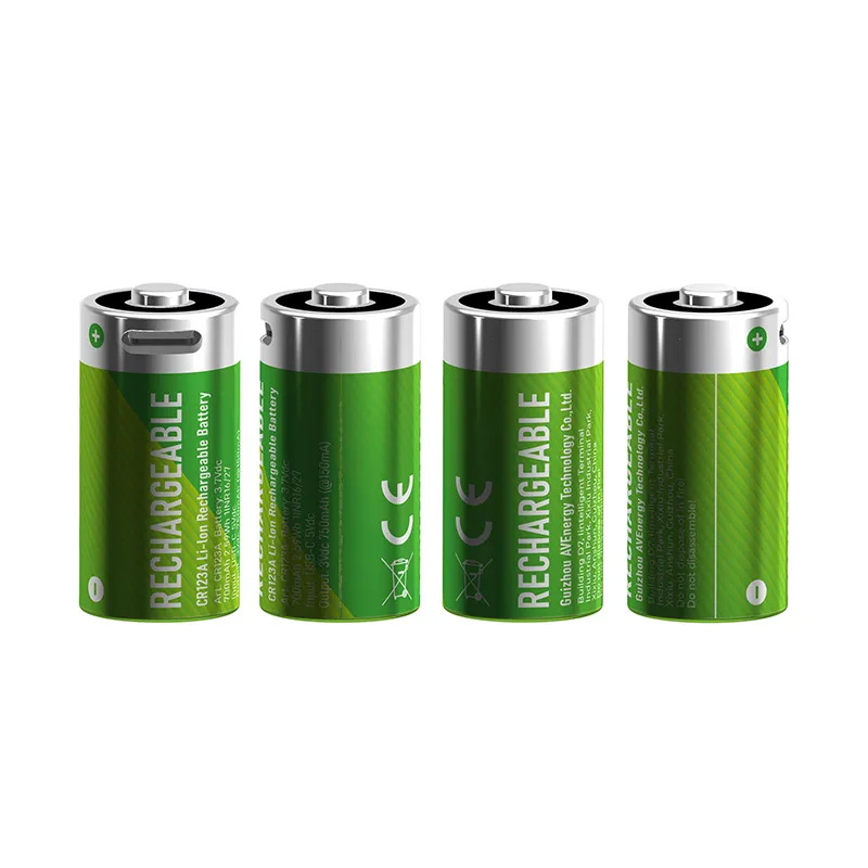 Rechargeable Lithium 123